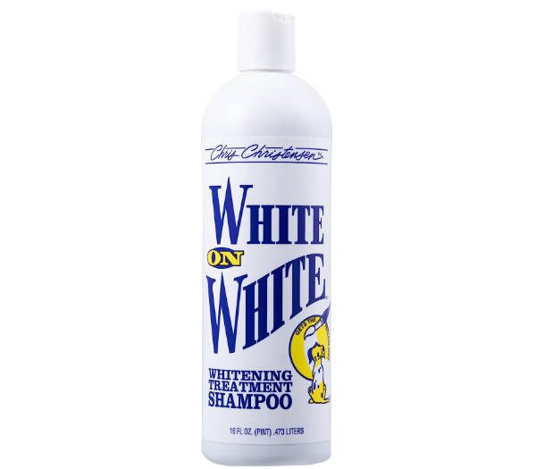 White on White Whitening Treatment Dog