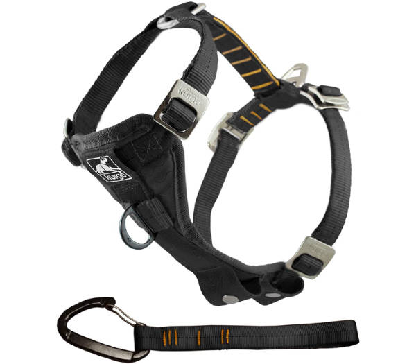 Kurgo Tru-Fit(TM) Crash Tested Dog Harness, Black, Large